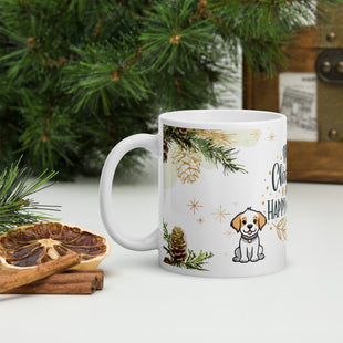 Paws & Cheers: A Furry Holiday Mug